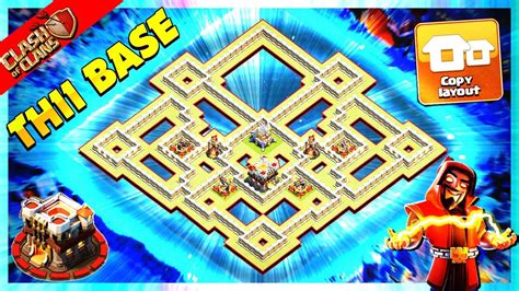 New Strongest Town Hall Th Trophy Base Th With Copylink