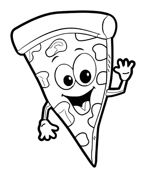 Dessin Pizza 28 coloriages à imprimer