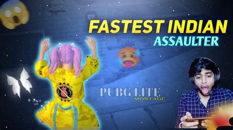 Fastest Indian Assaulter Pubg Lite Montage OnePlus 9R 9 8T 7T 5T 7