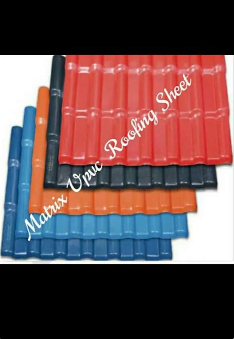 Fiberglass Color Coated Upvc Roofing Sheets At Rs Sq Ft In