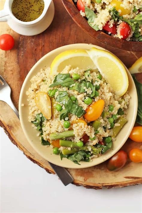 Vegan Quinoa Salad w/ Asparagus | My Darling Vegan