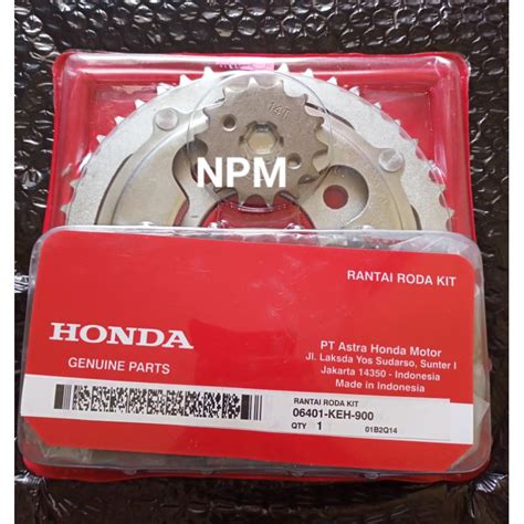 Jual Gear Set Rantai Roda Kit Megapro Primus Kode Part Keh