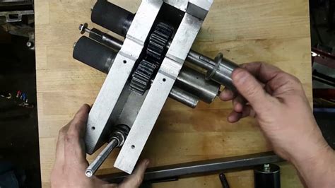 Ring Roller Metal Bender Homemade Diy Part 4 Build Update Youtube