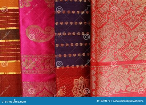 Indian Saree Design Stock Photo Image Of Stitch Saree 19704578