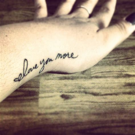 I Love You But I Love Me More Tattoo - bmp-news