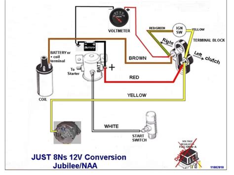 Wiring Diagram Ford 8n 12 Volt Conversion