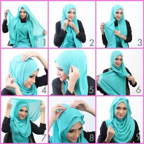 Amazing Hijab Styles Step By Step K4 Craft