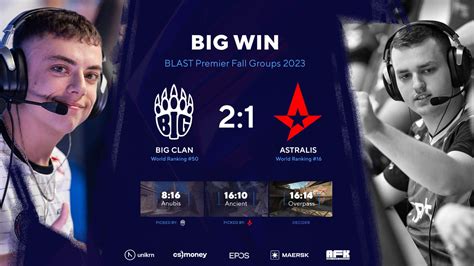 BLAST Premier BIG Surprises Astralis Heroic Defeats NaVi 22esport Gg