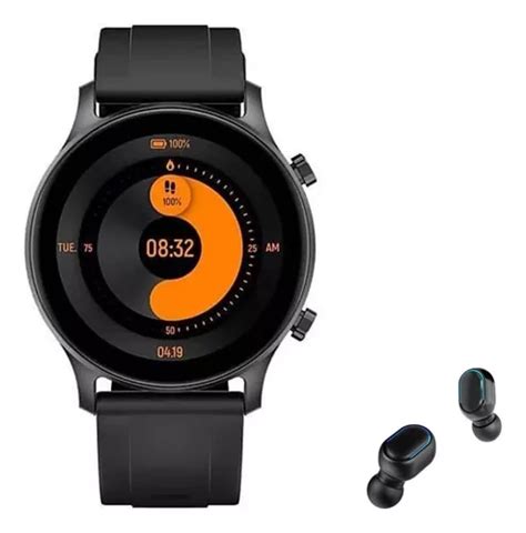 Smartwatch Gps Redondo Masculino Feminino Natação Ip68