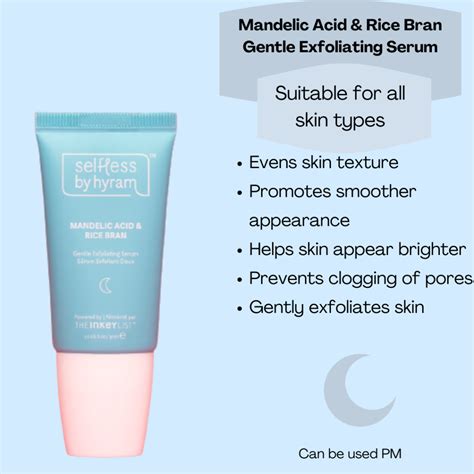 Mandelic Acid Rice Bran Gentle Exfoliating Serum Skin Story