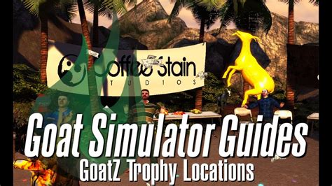 Goat Simulator GoatZ All 32 Golden Goat Statue Locations YouTube