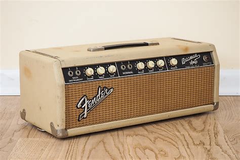 1964 Fender Bassman 6g6 B Blonde Brownface Vintage Pre Cbs Reverb