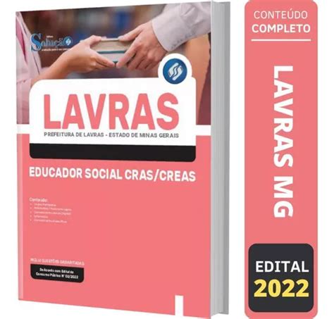 Apostila Concurso Lavras Mg Educador Social Cras Creas Mercadolivre