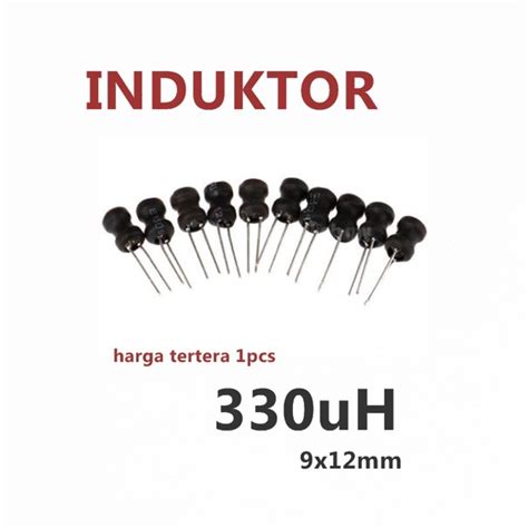 jual inductor uh induktor uh lilitan  uh ukuran  mm