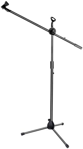 MELODIC Microphone Mic Stand Boom Arm Holder Floor Tripod Foldable