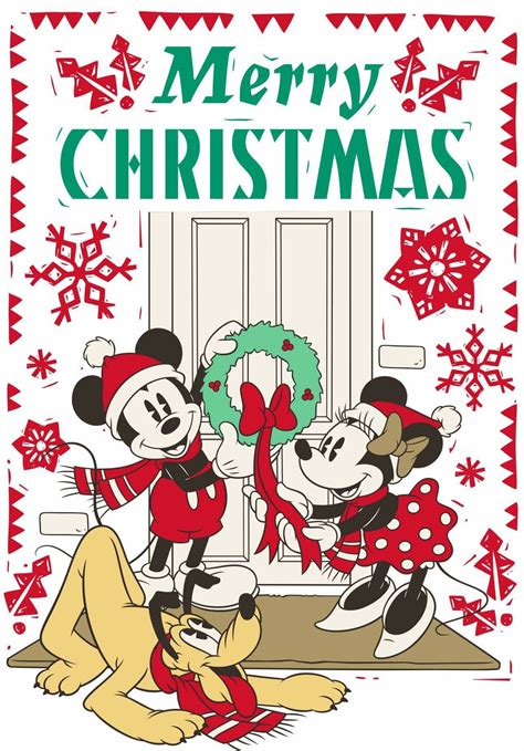 Printable Disney Christmas Cards - Printable Word Searches