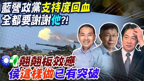 【每日必看】藍綠政黨支持度回血 柯文哲爆衝刺激支持者回流｜綠執政釀兩岸動盪 栗正傑 年輕人心裡不安 20230806 中天新聞ctinews Youtube