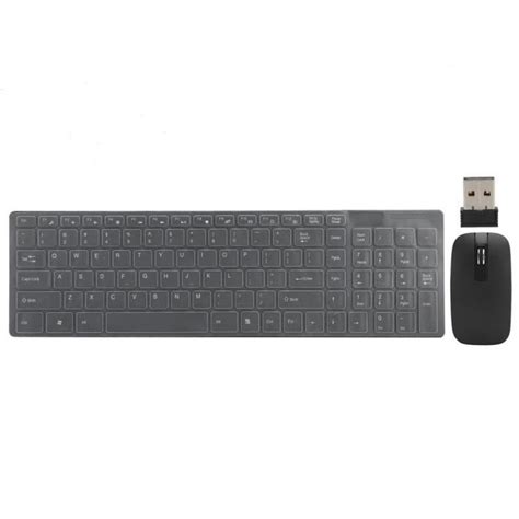 EJ Life Combo Clavier Souris Ensemble Souris Et Clavier Sans Fil 10 M