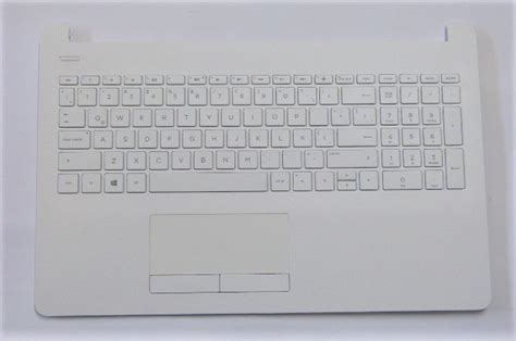 Teclado Hp 15 Bs 15 Bw Blanco EspaÑol Incluye Palmrset Y Touchpad