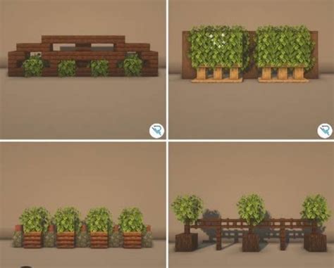 Minecraft Fence Ideas In 2024 Minecraft Farm Minecraft Pumpkin Farm Easy Minecraft Houses