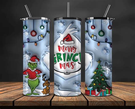 Grinchmas Christmas D Inflated Puffy Tumbler Wrap Png Chri Inspire