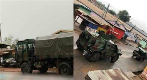 Military Invade Ashaiman Brutalize Residents Over The Killing Of Young