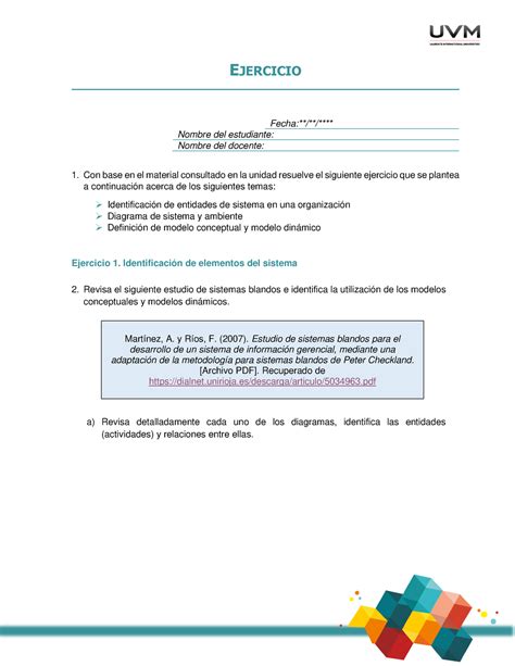 Actividad Caso Ejercicio Fecha Nombre Del Estudiante