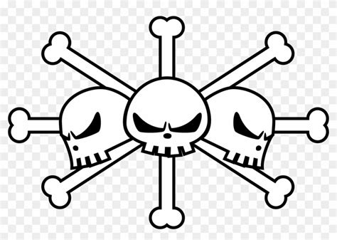 One Piece Pirate Flag Template