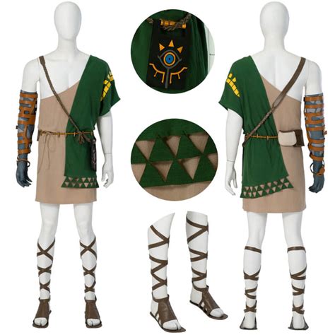 Tears Of The Kingdom Link Cosplay Totk Link Costume Game Cavinal Suit Accosplay