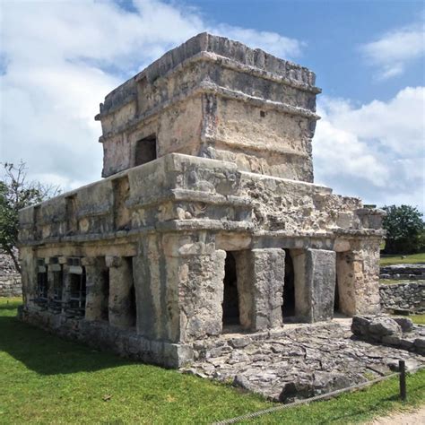 Temple Of The Frescoes Cancun Hostel Ancient World History Quintana Roo