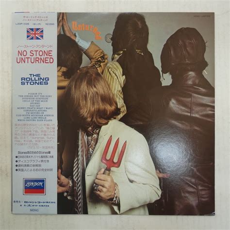 47022733 帯付 MONO The Rolling Stones No Stone Unturned Rolling Stones