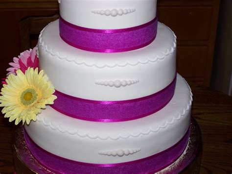 Summertime Wedding Cake Cakecentral