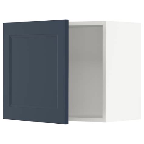 SEKTION Wall Cabinet White Axstad Matte Blue 24x15x20 IKEA