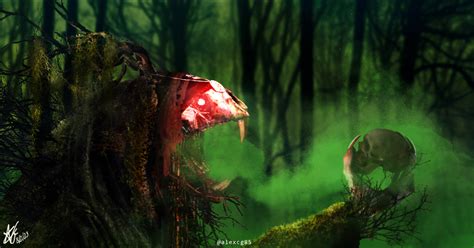 the eyes of the forest by AlexCGarcia on DeviantArt