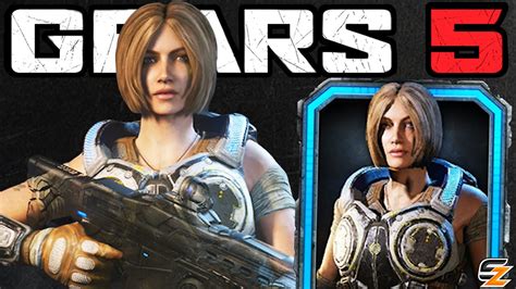 GEARS 5 Characters Gameplay ARMORED ANYA STROUD Character Skin