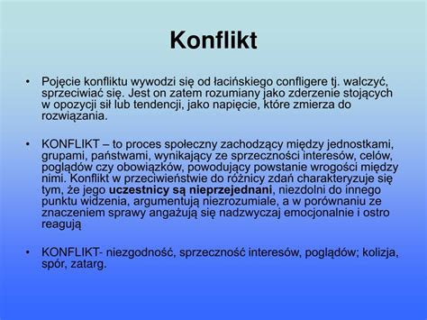 Ppt Konstruktywne Sposoby Rozwi Zywania Konflikt W Powerpoint