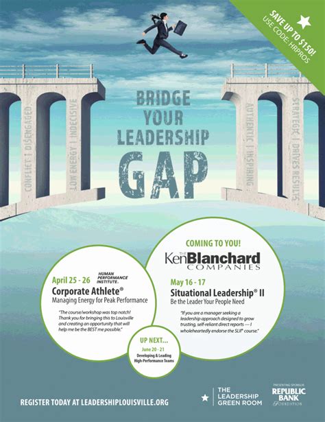 Bridge Your Leadership Gap At Leadership Louisville Hrprofessionalsmagazine