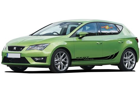 SEAT 2x franjas laterales vinilo adhesivo para carrocería gráficos