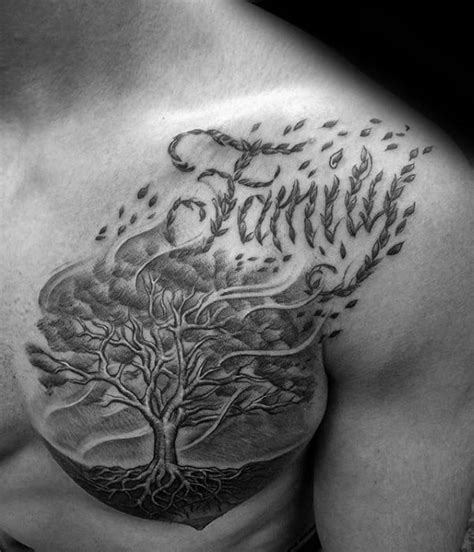 Family Tree Tattoo Design