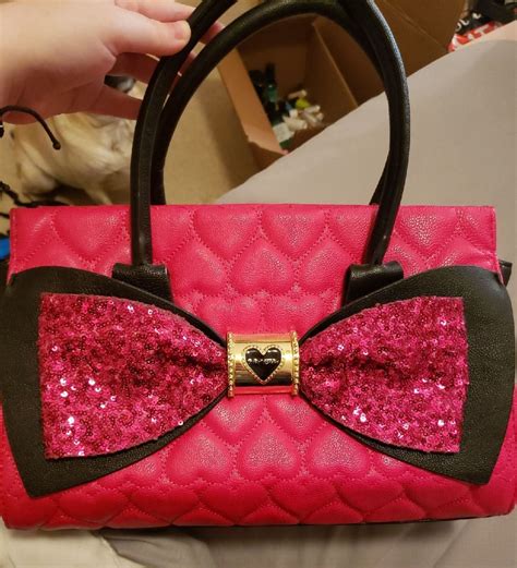 Betsey Johnson Pink Purse With Bow Betsey Johnson Purses Trending