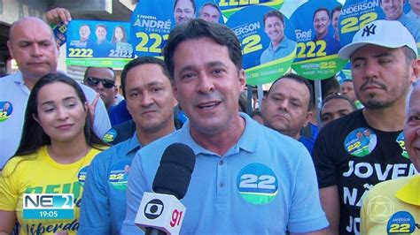 V Deo Candidato Anderson Ferreira Participa De Agenda De Campanha