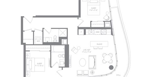 Flaire Condos Chase Floor Plan Toronto On Livabl