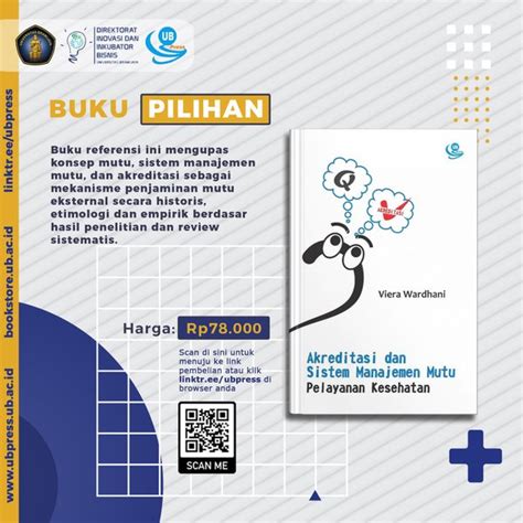 Jual Buku Akreditasi Dan Sistem Manajemen Mutu Pelayanan Kesehatan Di Lapak Ub Press Official