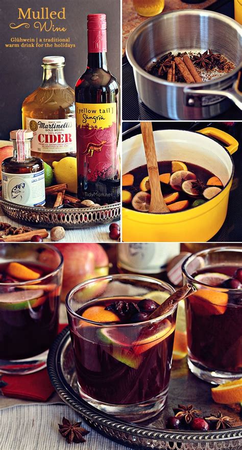 TidyMom German Mulled Wine | Glühwein | TidyMom