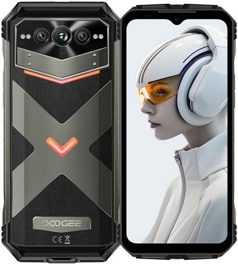 SIMフリー ドゥージー DOOGEE Vmax Plus 5G Rugged Phone デュアルSIM 512GB グレー 16GB