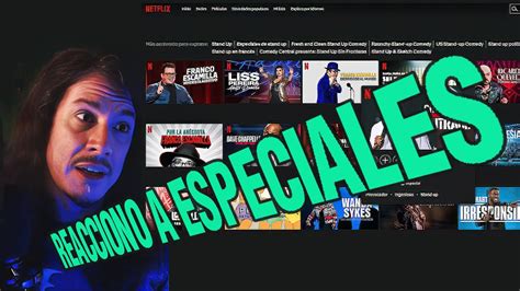 Reacciono A Especiales De Netflix Youtube