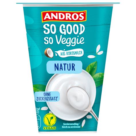 Andros Joghurt Aus Kokosmilch Natur Vegan 350g Bei REWE Online Bestellen