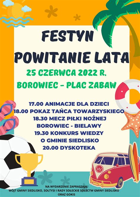 Festyn Powitanie Lata Gminny O Rodek Kultury I Sportu