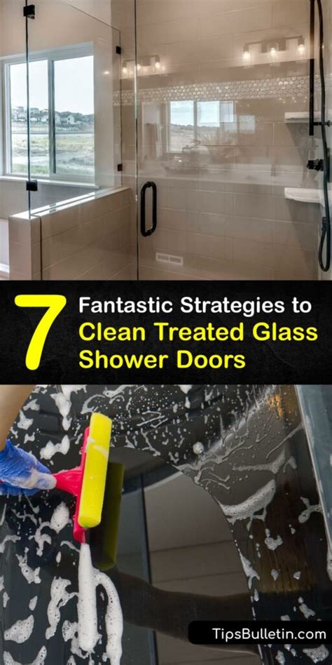 Cleaning Treated Glass Easy Ways To Clean Glass Shower Doors