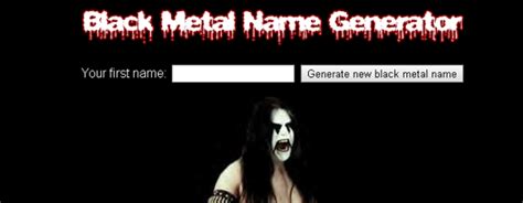 Genera Tu Nombre Al Estilo Black Metal Dargedik Rock Metal Webzine